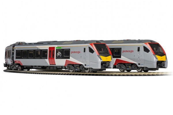 HORNBY R3963A GREATER ANGLIA, CLASS 755/4 'FLIRT' 3 CAR TRAIN PACK