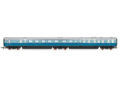 HORNBY R40223 LNER CORONATION BRAKE THIRD AND KITCHEN ARTICULATED COACH PACK