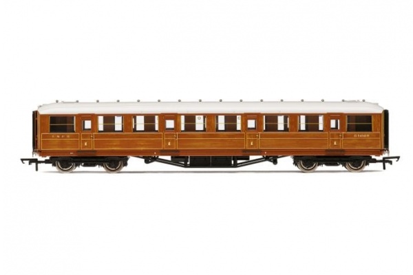 HORNBY R40452 LNER GRESLEY CORRIDOR TEAK 1st CLASS COACH