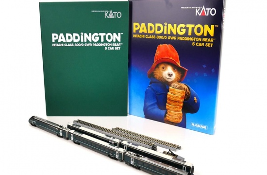 KATO CLASS 800 GWR PADDINGTON BEAR SET