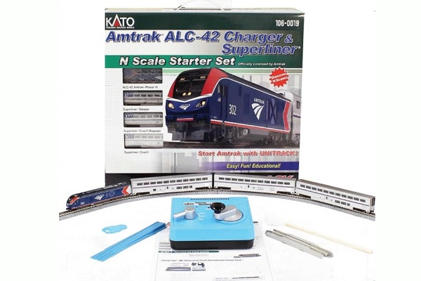 KATO KT106-0019 AMTRAK ALC-42 N SCALE STARTER SET