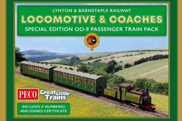 PECO GR-1003 GLT OO-9 EXMOOR PONY PASSENGER TRAIN PACK