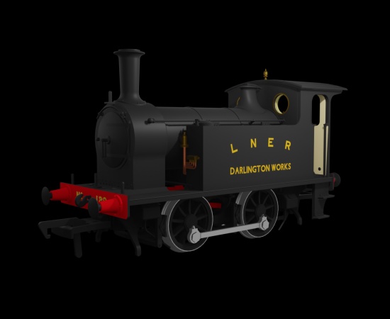 RAPIDO 932004 LNER Y7 DARLINGTON WORKS BLACK No129