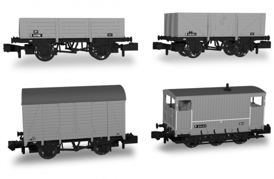 RAPIDO BR LIVERY FREIGHT WAGON PACK