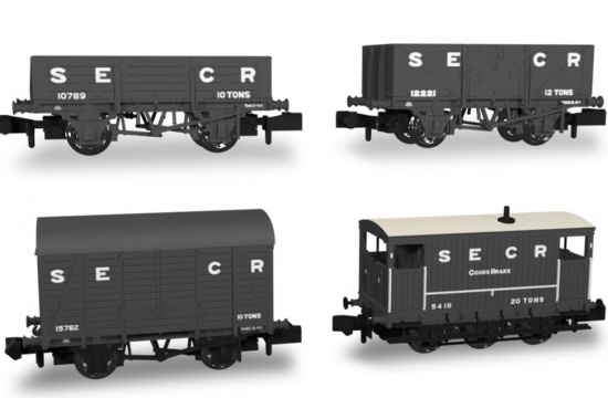 RAPIDO SECR LIVERY FREIGHT WAGON PACK