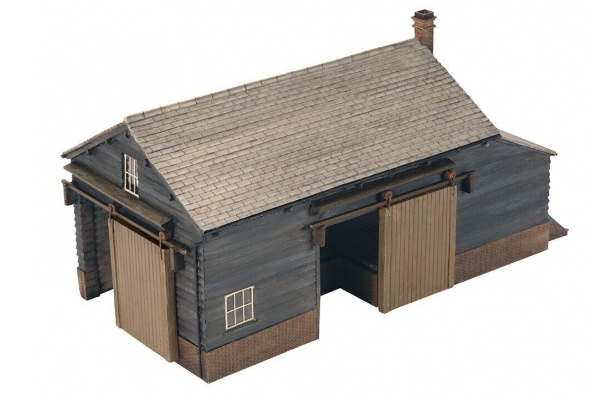 SCENECRAFT 44-113 WOODEN GOODS SHED