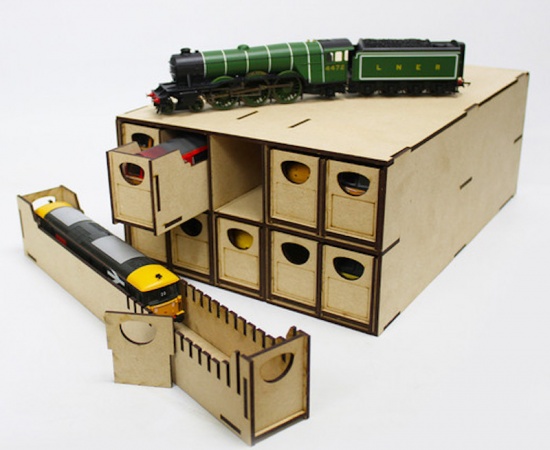 WWSCENICS WSLC016 LOCO STORAGE BOX N GAUGE