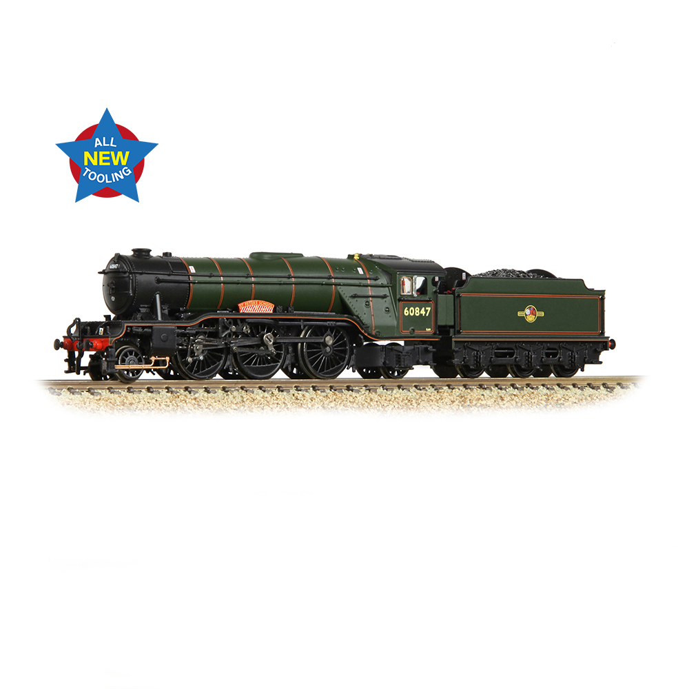 GRAHAM FARISH  372-614 LNER V2 CLASS 60847 'ST PETERS SCHOOL' LNER LINED GREEN LATE CREST