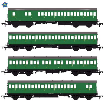 EFE RAIL E86024 LBSCR IOW 54FT BR (SR) GREEN 4-COACH PACK
