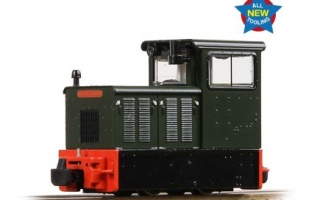 BACHMANN 009 BAGULEY-DREWRY 70HP DIESEL GREEN