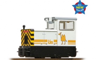 BACHMANN 009 BAGULEY-DREWRY 70HP WHITE WASP STRIPES