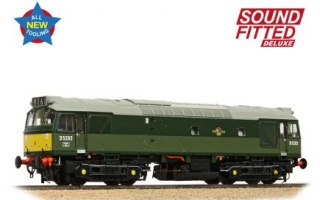 BACHMANN 32-341SFX CLASS 25/2 D5282 BR TWO TONE GREEN (SMALL YELLOW PANELS)