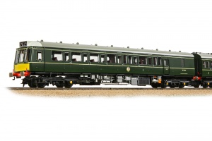 BACHMANN 35-503 CLASS 117 3 CAR DMU BR GREEN SMALL YELLOW PANELS