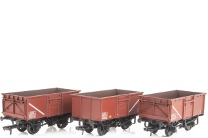 BACHMANN 37-238A SET OF BR 16 TON MCV STEEL MINERAL WAGONS BR BAUXITE