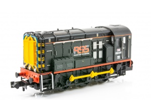 GRAHAM FARISH 371-010ASF CLASS 08 08441 RSS RAILWAY SUPPORT SERVICES SOUND FITTED