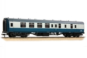 BACHMANN 39-075E BR MK1 BSK BRAKE SECOND CORRIDOR BR BLUE AND GREY