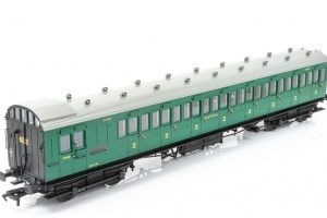 BACHMANN 39-623 SECR BIRDCAGE BRAKE THIRD COACH SOUTHERN MALACHITE GREEN