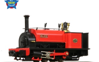 BACHMANN NG7 71-025 QUARRY HUNSLET 0-4-0 TANK ALICE DINORWICK QUARRY RED