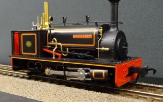 BACHMANN NG7 71-027 QUARRY HUNSLET 0-4-0 TANK MARGARET PENHRYN QUARRY LINED BLACK