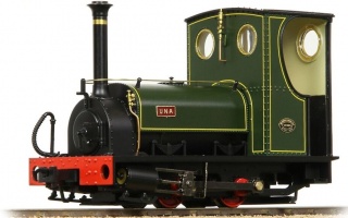 BACHMANN NG7 QUARRY HUNSLET 0-4-0 TANK UNA LINED GREEN