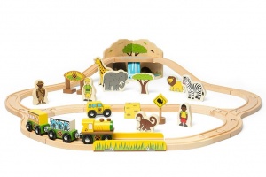 BIGJIGS SAFARI TRAIN SET