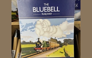 BLUEBELL RAILWAY A5 NOTEPAD