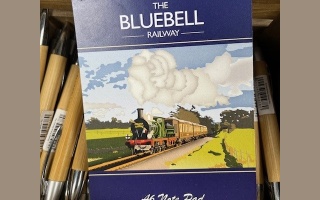 BLUEBELL RAILWAY A6 NOTEPAD