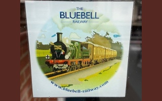 BLUEBELL RAILWAY CAR STICKER