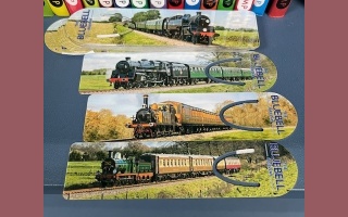 BLUEBELL RAILWAY METAL BOOKMARK