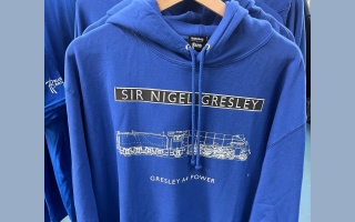 BLUEBELL RAILWAY SIR NIGEL GRESLEY HOODIE