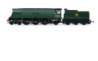 HORNBY R30114 BR WEST COUNTRY 34046 BRAUNTON