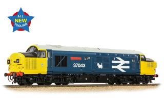 BACHMANN 35-304 CLASS 37/0 37043 LOCH LOMOND BR BLUE LARGE LOGO