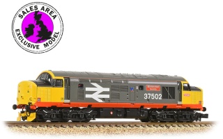 CLASS 37/5 BR RAILFREIGHT RED STRIPE