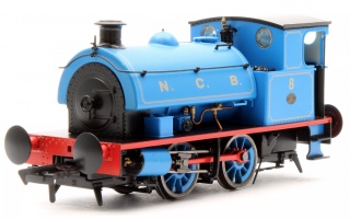 DAPOL 4S-024-005 HAWTHORN LESLIE 0-4-0 BLUE LINED STRAW NCB SOUND FITTED