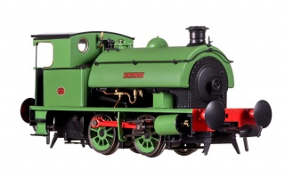 DAPOL 4S-024-006 HAWTHORN LESLIE 0-4-0 GREEN LINED YELLOW 'FARADAY'