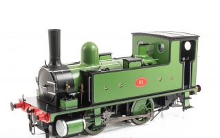 DAPOL 7S-018-006 B4 0-4-0T LSWR LINED GREEN 91