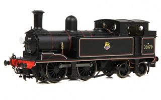 EFE E85017 LSWR ADAMS 02 NO 30179 BR BLACK EARLY EMBLEM