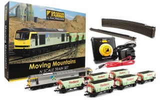 GRAHAM FARISH MOVING MOUNTAINS N SCALE TRAIN SET