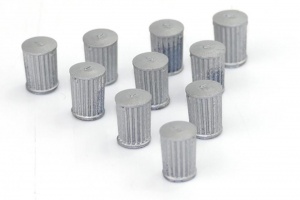 GAUGEMASTER GM494 OO SCALE TRADITIONAL DUSTBINS 10 PCS