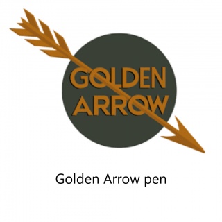 Golden Arrow Pen