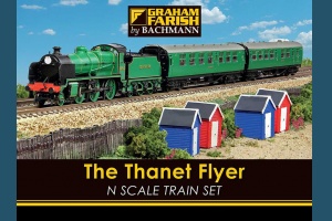 GRAHAM FARISH 370-165 THANET FLYER N SCALE TRAIN SET