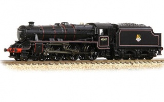 GRAHAM FARISH  372-136B LMS STANIER CLASS 5 45247 BR EARLY CREST