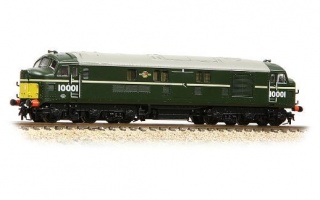 GRAHAM FARISH 372-918 LMS 10001 BR GREEN LATE CREST (SMALL YELLOW PANELS)