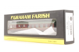 GRAHAM FARISH MK1 BR MAROON SIX COACH BUNDLE