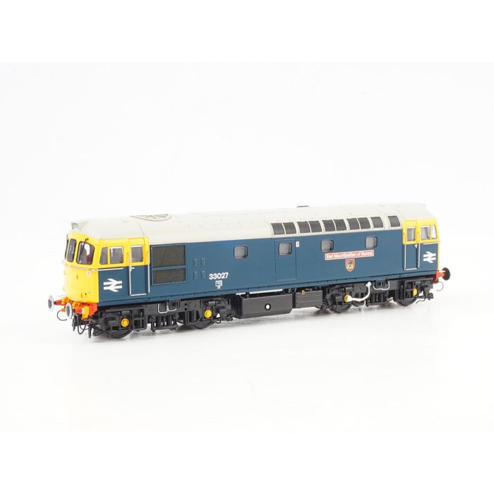 HELJAN HN34223 CLASS 33027 BR BLUE EARL MOUNTBATTEN OF BURMA (SOUND)