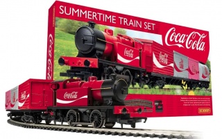 HORNBY R1276M SUMMERTIME COCA COLA TRAIN SET