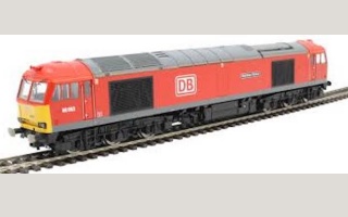 HORNBY R3885 DB CARGO CLASS 60 STAINLESS PIONEER