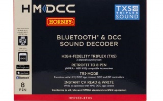 HORNBY R7336 BLUETOOTH AND DCC SOUND DECODER 8 PIN