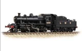 LMS IVATT 2MT CLASS 6418 LMS BLACK