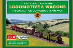 PECO GR-1004 GLT OO-9 EXMOOR PONY WAGON TRAIN PACK